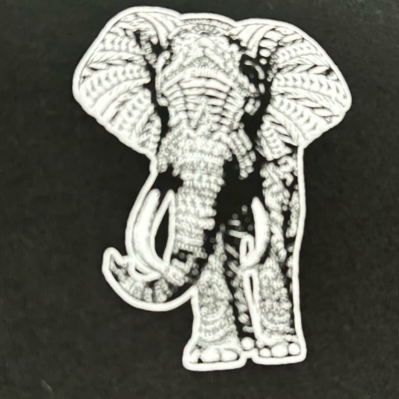 The Phantom Women's T-Shirt Black Elephant Design - Picture 6 of 6